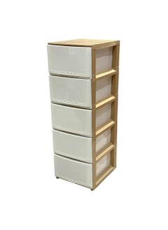 co arma Chest of 5 Drawers Multicolour 42×34×104 cm  - Image 3