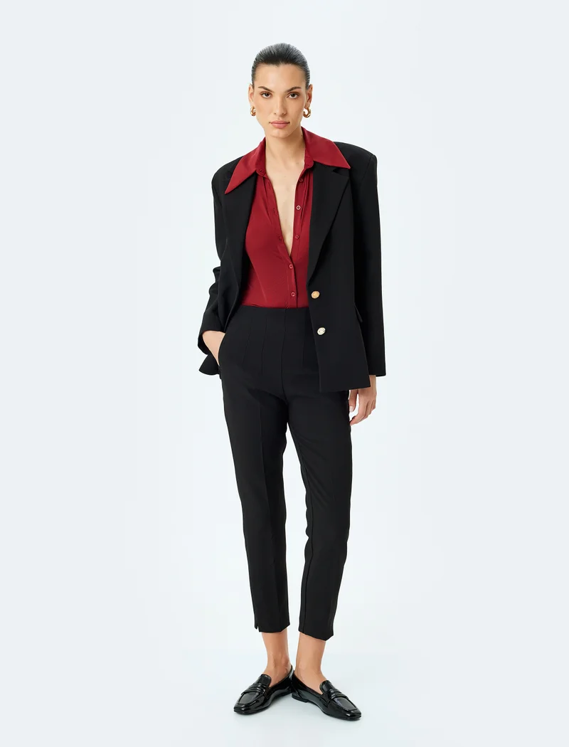 كوتون Cigarette Pants