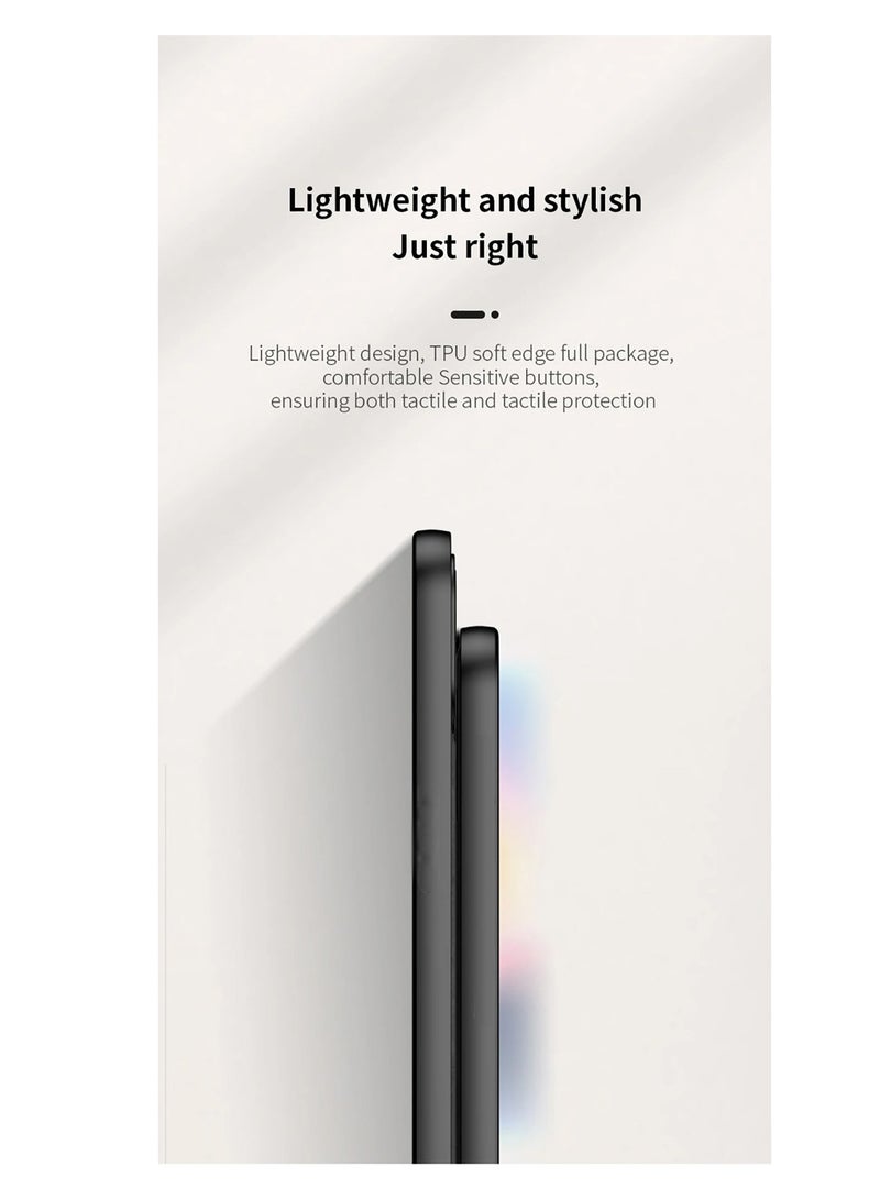 دبليو تيك غطاء حماية من مادة TPU بظهر صلب من السيليكون لهاتف Nothing Phone (2a) 5G 2024 Brown - Image 5