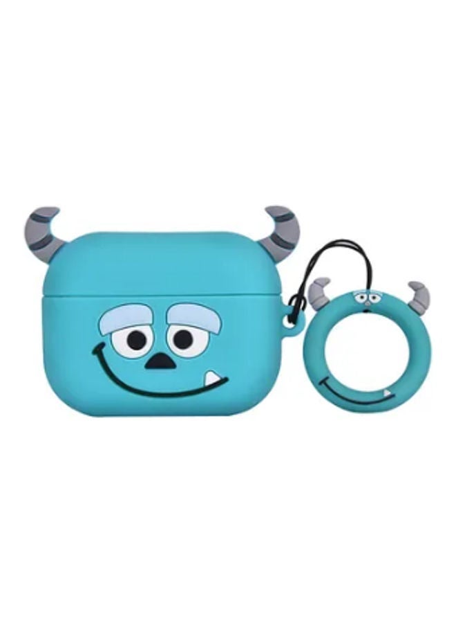 يونك غطاء حامي متوافق مع أجهزة Apple AirPods الجديدة من الجيل الثالث الأزرق - Image 1