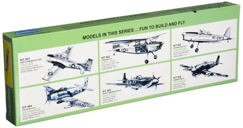 Guillows Guillow's North American P51D Mustang Model Kit - Image 2