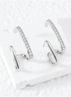 Elegant Earrings For Women Inlaid With Zirconia