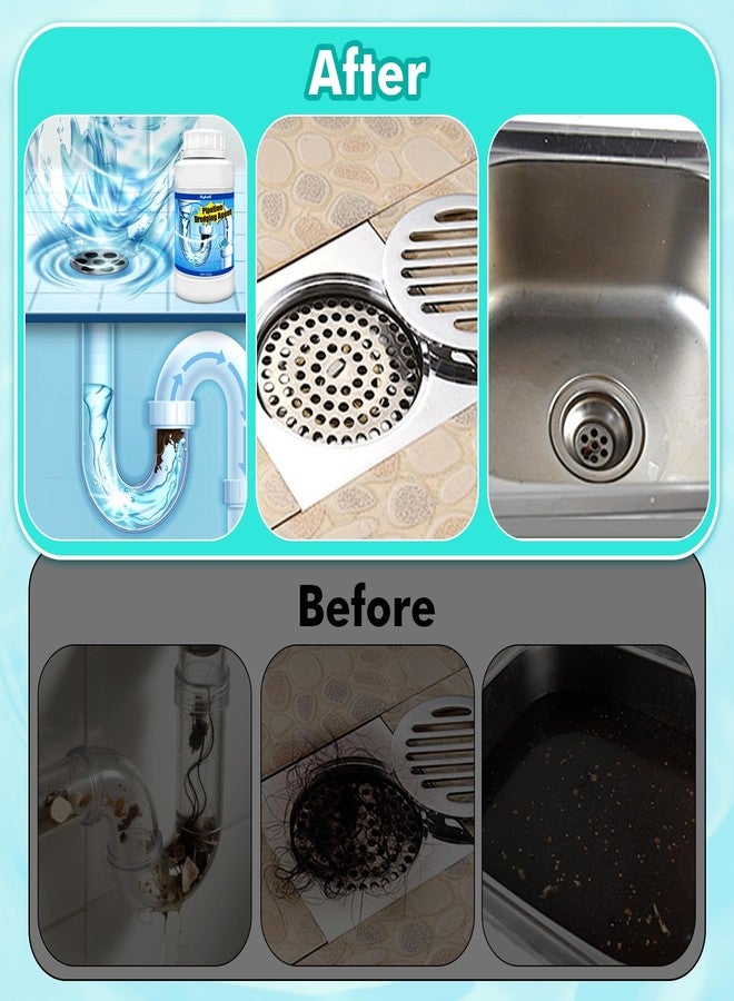 Mgkenk Powerful Pipe Dredging Agent,Drain Clog Remover,Kitchen Drain Cleaner for Unclogs Bathroom and Kitchen Sinks,Drains,Shower Pipes,Tubs & Toilets - Image 5