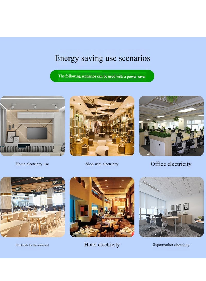 Pro Power Saver Electricity Saving Box wattsave Energy Saving Device for Electricity Energy Saver US Plug Power Saver Plug in 90V-250V 30KW  - Image 2