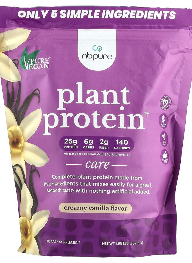nbpure Plant Protein+ Creamy Vanilla 1.95 lbs (887.5 g)