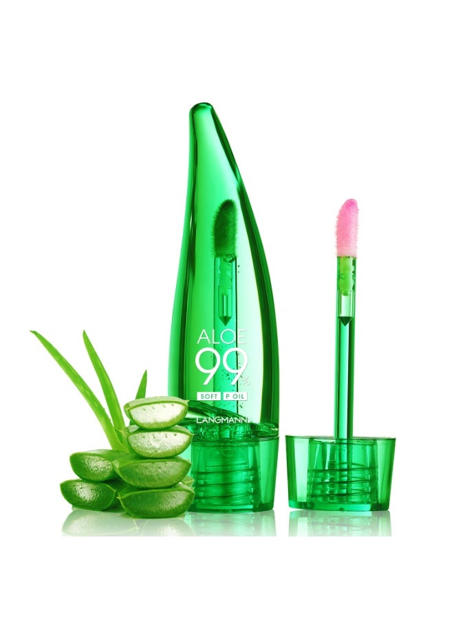 LANGMANNI Aloe Vera Color Changing Lipstick, Temperature Activated Lip Balm, Moisturizing Lip Care Stick, Waterproof & Anti-Drying, Long Lasting Tinted Lipstick for Women - Image 3