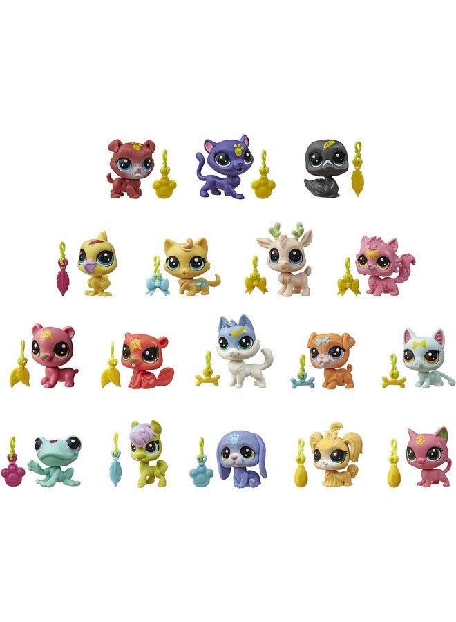 Littlest Pet Shop Lucky Pets Fortune Cookie Surprise Pet Toy, 150+ to Collect, Ages 4 & Up, Brown - Image 1