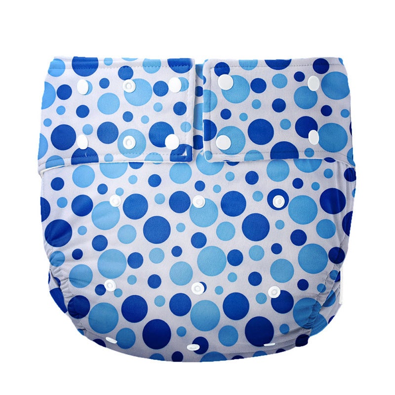 Generic Adult Diapers Washable Incontinence Briefs with Pull-Up Pants Leakage Proof Elderly Adult Cloth Underwear for Urine And Bowel Control A30-1 
