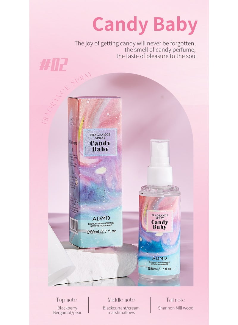 أ.د.م.د.م.د بخاخ عطر للشعر 80 مل - كاندي بيبي - Image 2