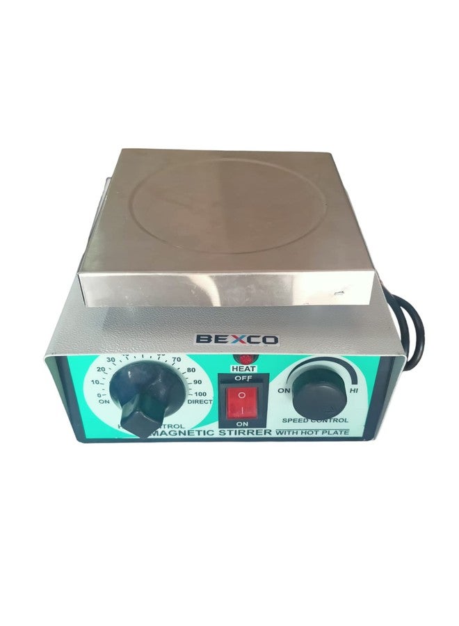 BEXCO Magnetic Stirrer With Hot Plate and free stir bar - Image 3