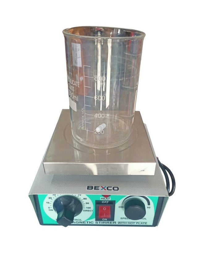 BEXCO Magnetic Stirrer With Hot Plate and free stir bar - Image 1