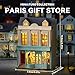 Flever Dollhouse Miniature DIY House Kit Creative Room with Furniture for Romantic Valentines Gift Paris Gift Store - Image 4
