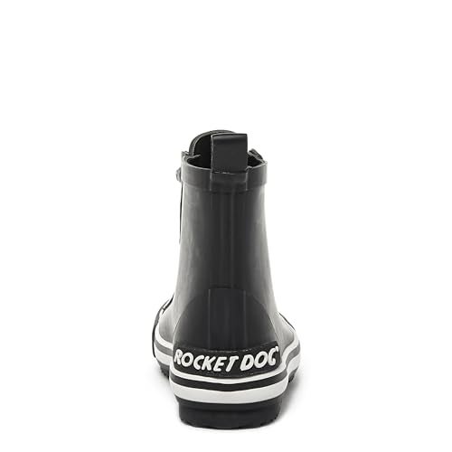 Rocket Dog Women's Rainy Rubber Rain Boot, Black, 7 M US - Image 3