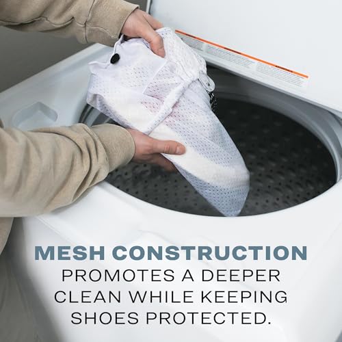 Reshoevn8r Sneaker Laundry Bag for Washing Machine - Mesh Washing Dual Lace Locking System - Shoe Cleaning Bag Compatible with All Sneakers Including Nike, Jordan, Adidas & Yeezy - Image 3