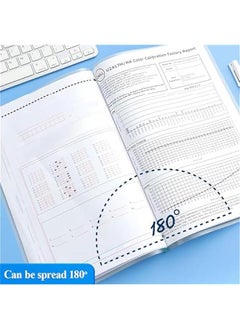 Arabest Pack of 10 Clear Report Covers with Sliding Bars for A4 and Letter Size Papers, Holds up to 60 Sheets, Ideal for School or Office Presentations.  - Image 4