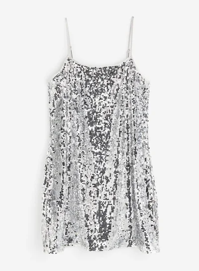 H&M Sequin Cami Dress