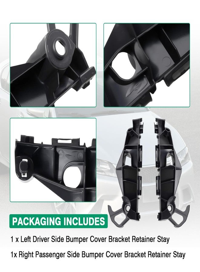 repustor 1 Pair Bumper Cover Bracket Retainer Stay Compatible with 2013-2015 Lexus GS350, for 2013-2015 GS450H Replace Part Number 52536-30220 52535-30230 - Image 5