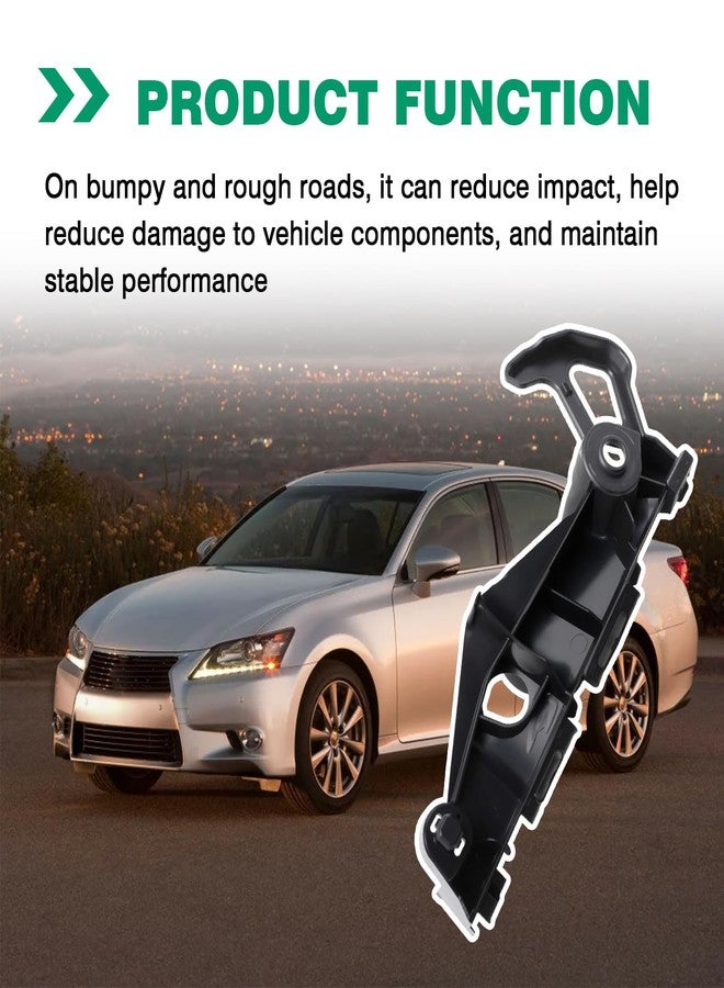 repustor 1 Pair Bumper Cover Bracket Retainer Stay Compatible with 2013-2015 Lexus GS350, for 2013-2015 GS450H Replace Part Number 52536-30220 52535-30230 - Image 3