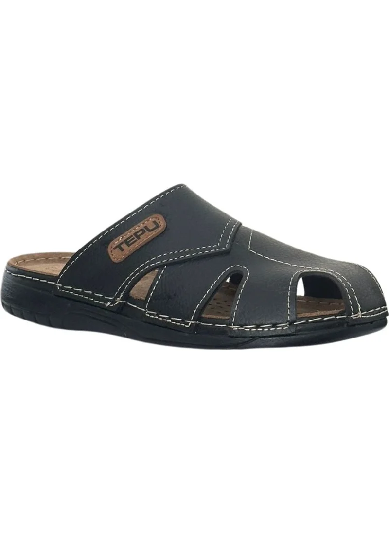 Gezer 11662 Black Men's Casual Slippers