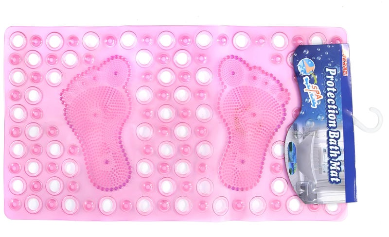 Foot-Shaped Mat - Anti-Slip Silicone Bath Mat with Strong Suction Cup Base, Ideal for Ceramic Floors, Measures 60x40cm, Ensures Safety and Comfort in Your Bathroom (1) - Image 4