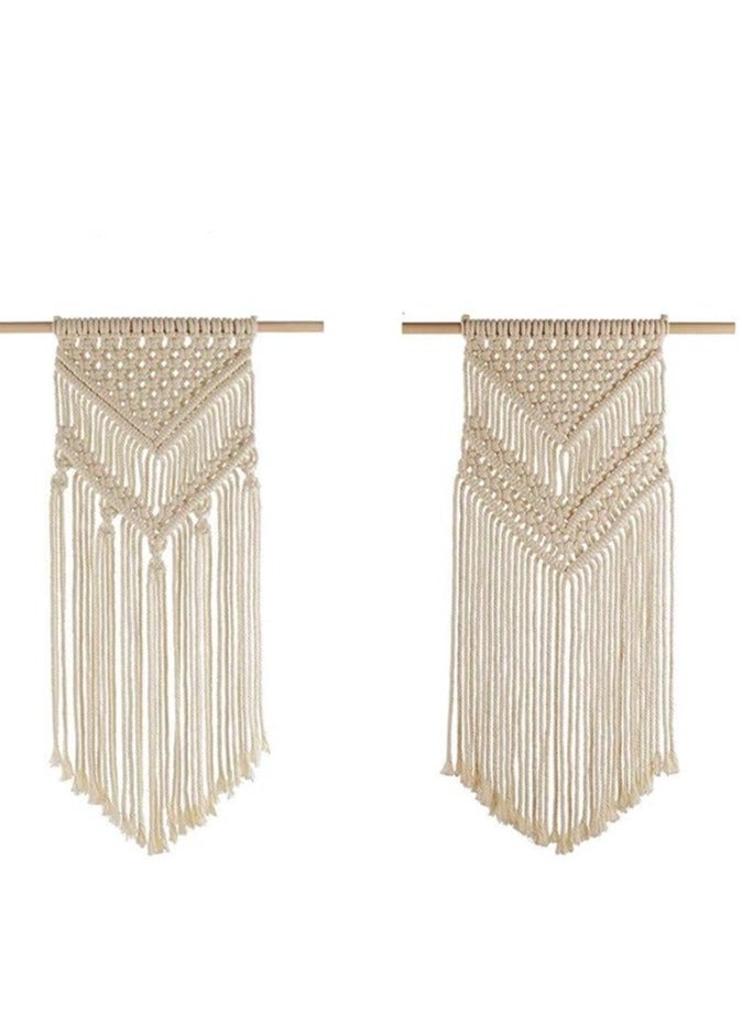 انتيكيانو ديكور حائط بوهو، نسيج جداري، نسيج فني صغير منسوج - Image 2