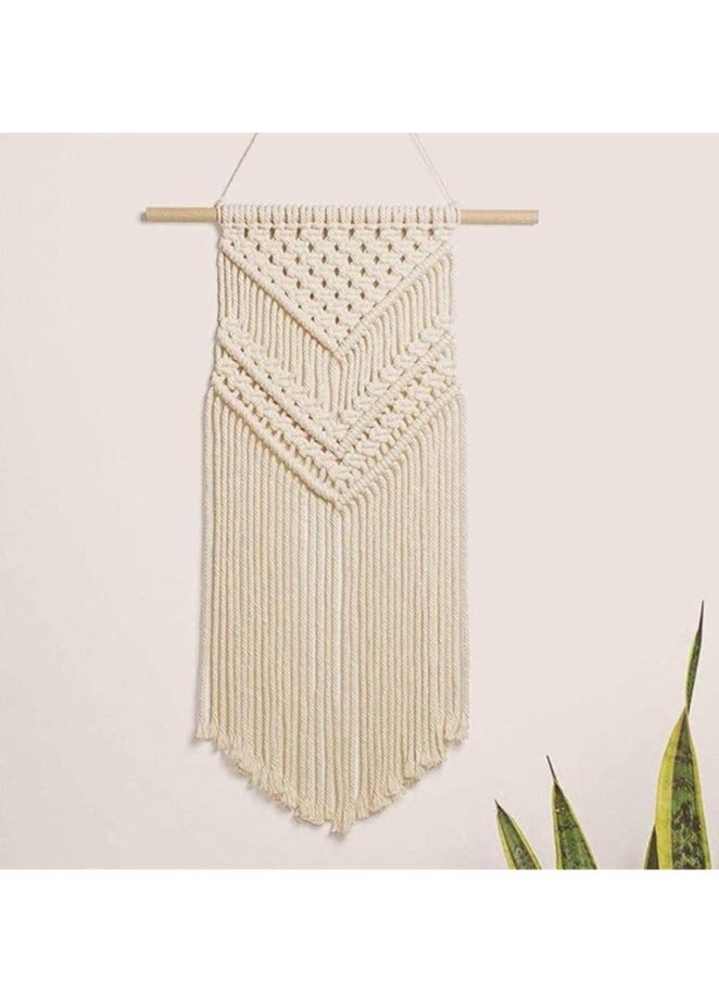 انتيكيانو ديكور حائط بوهو، نسيج جداري، نسيج فني صغير منسوج - Image 3