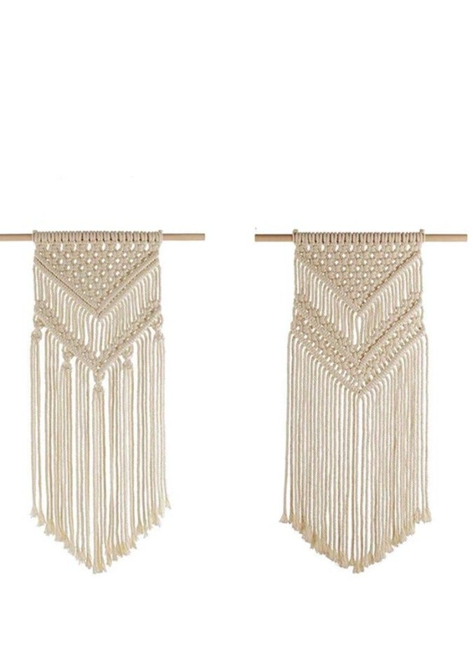 انتيكيانو ديكور حائط بوهو، نسيج جداري، نسيج فني صغير منسوج - Image 1