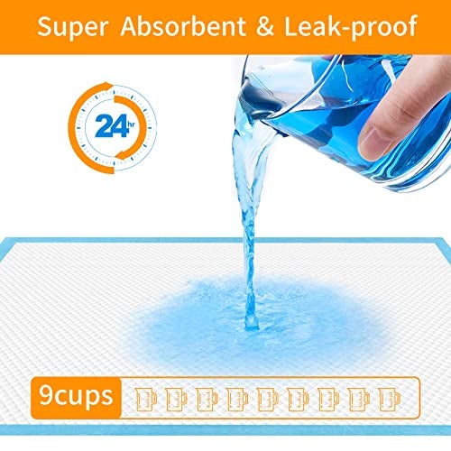 Bolux Dog and Puppy Training Pads, 13”×18” Disposable Dog Pee Pads, 100/Counts Ultra Absorbent & Leak-Proof Pet Underpads, Dry Quickly Pee Pad for Dog Cats Rabbits or Other House Training Pet - Image 2