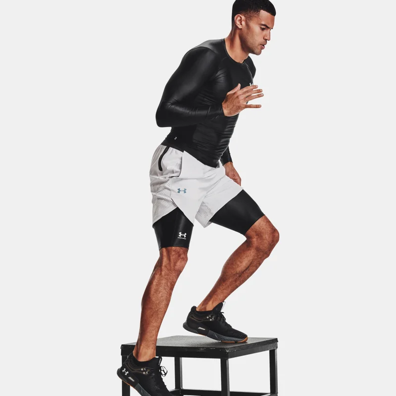 UNDER ARMOUR Men's UA Iso-Chill Compression Long Shorts