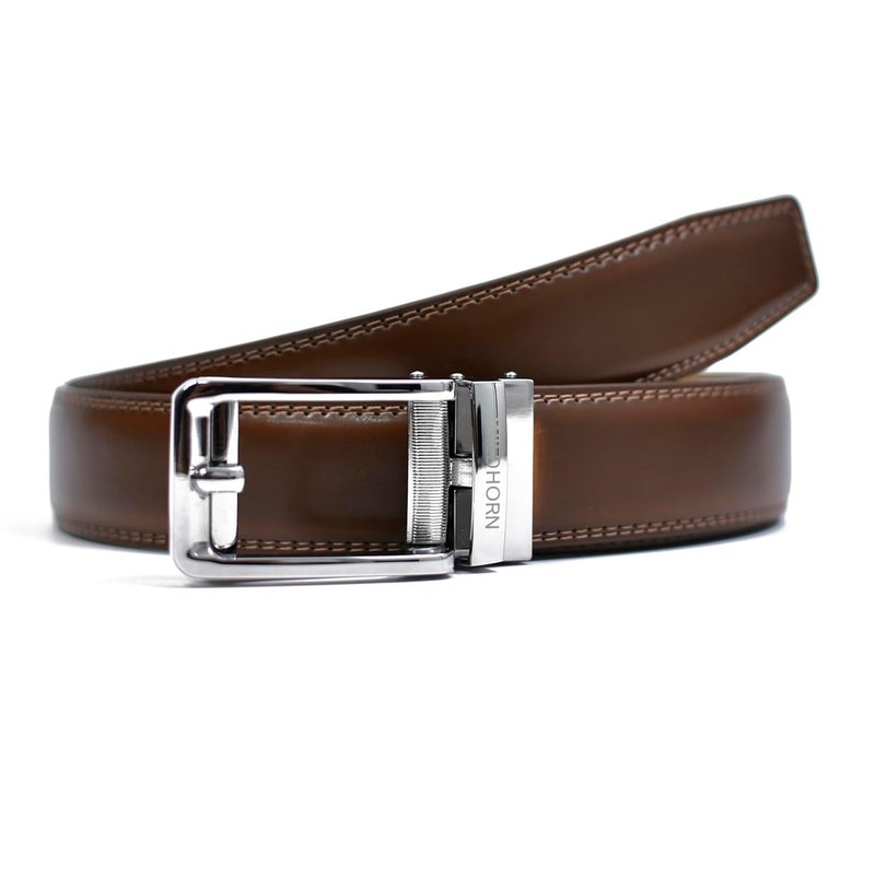 Wildhorn محفظة جلدية فاخرة وحزام قفل تلقائي فاخرة للرجال | مجموعة هدايا مدمجة للرجال | مثالية لعيد الميلاد، الذكرى السنوية والهدايا الاحتفالية (تان) - Image 3