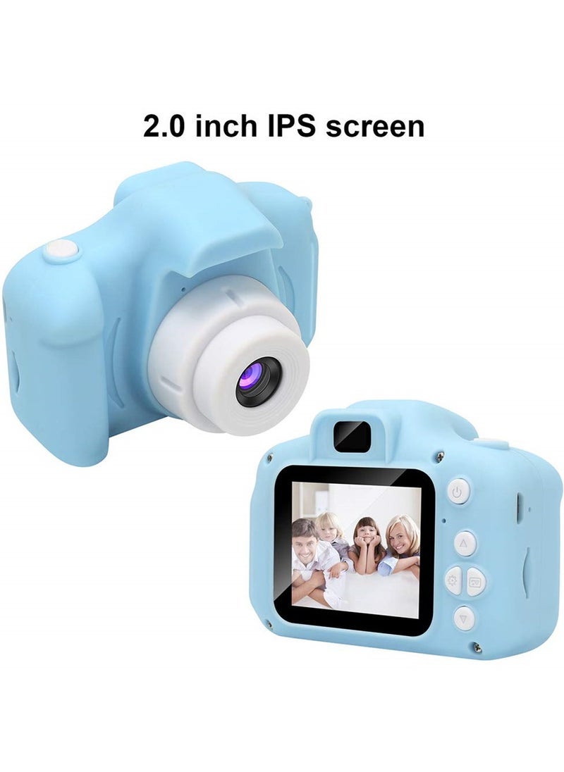 ELTRAZONE Digital Camera for Kids (Blue) – 1080P Full HD Kids Video Camera with 2-Inch IPS Screen, Supports 32GB SD Card, Lightweight & Durable, Ideal Birthday Gift for Boys & Girls, Educational & Fun Toy Camera for Creativity - Image 2