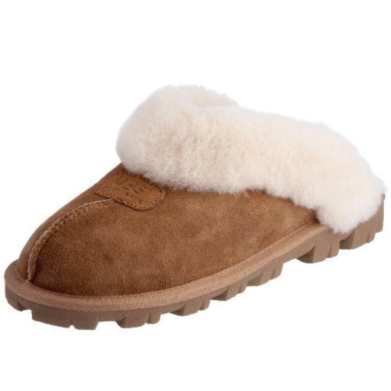 UGG Women's Coquette Slipper, Chestnut, 07