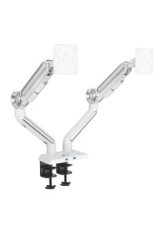 Devo Devo Gaming Monitor Arm - Flexi Pro 2 - White/Silver  - Image 1
