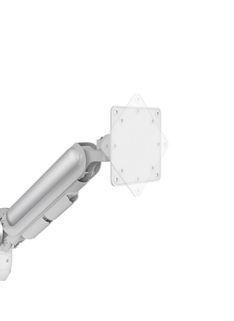 Devo Devo Gaming Monitor Arm - Flexi Pro 2 - White/Silver  - Image 2