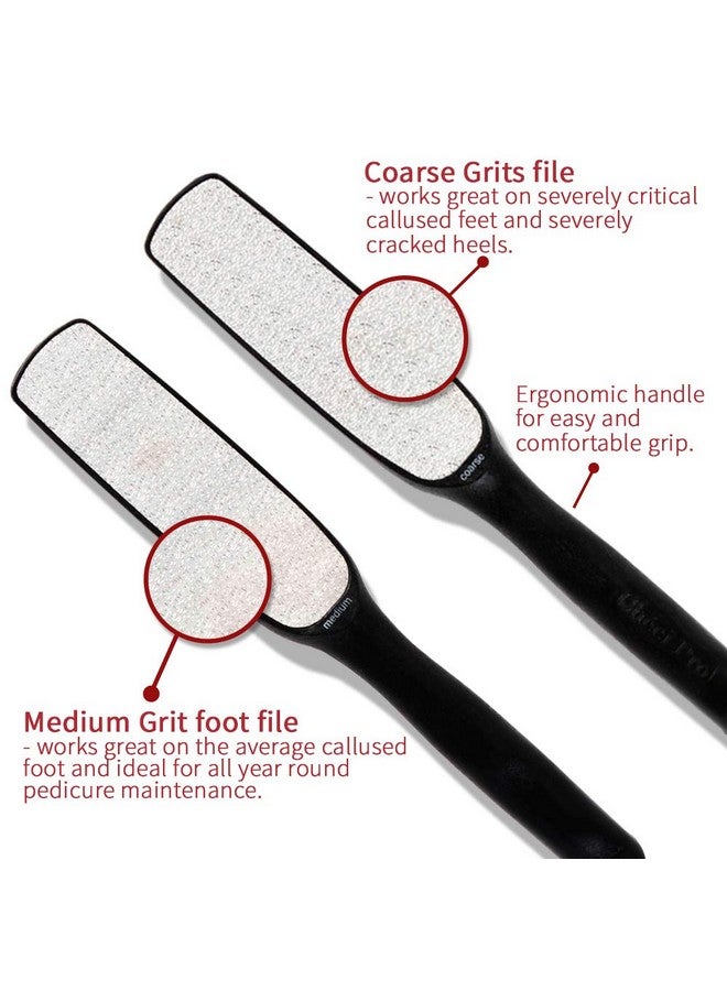 Checi Autoclave Sanitize And Sterilize Dual Coarse And Medium Foot File Carded - Image 3