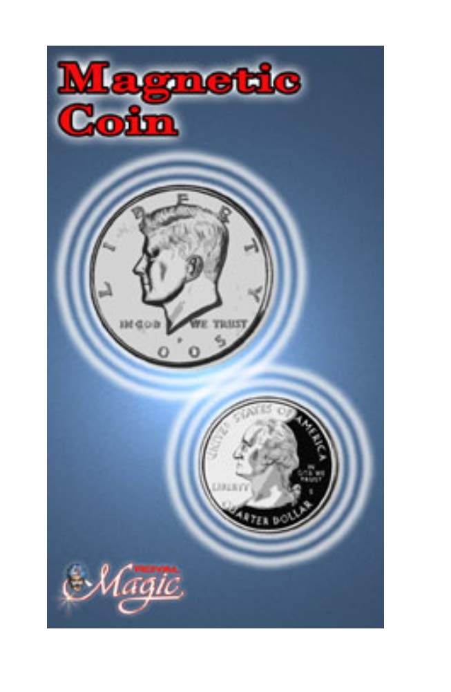 Royal Magic Magnetic Half Dollar Magic Trick from Perfect for Ditching Switching Vanishing and Stealing Coins - Image 3