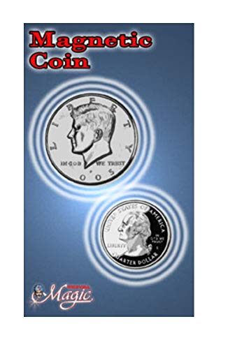 Royal Magic Magnetic Half Dollar Magic Trick from Perfect for Ditching Switching Vanishing and Stealing Coins - Image 1