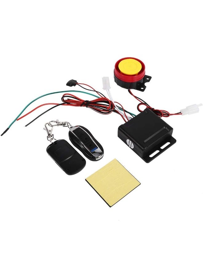Keenso Motorcycle Bike Vehicle Anti-theft Security Kit Alarm System Remote Control 12V - Image 2