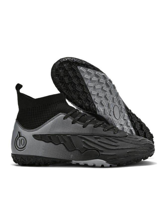 Custom Soccer Shoes for Boys and Girls, TF Turf Shoes for Adults, Breathable Anti-Slip Long Stud Professional Sports Shoes
