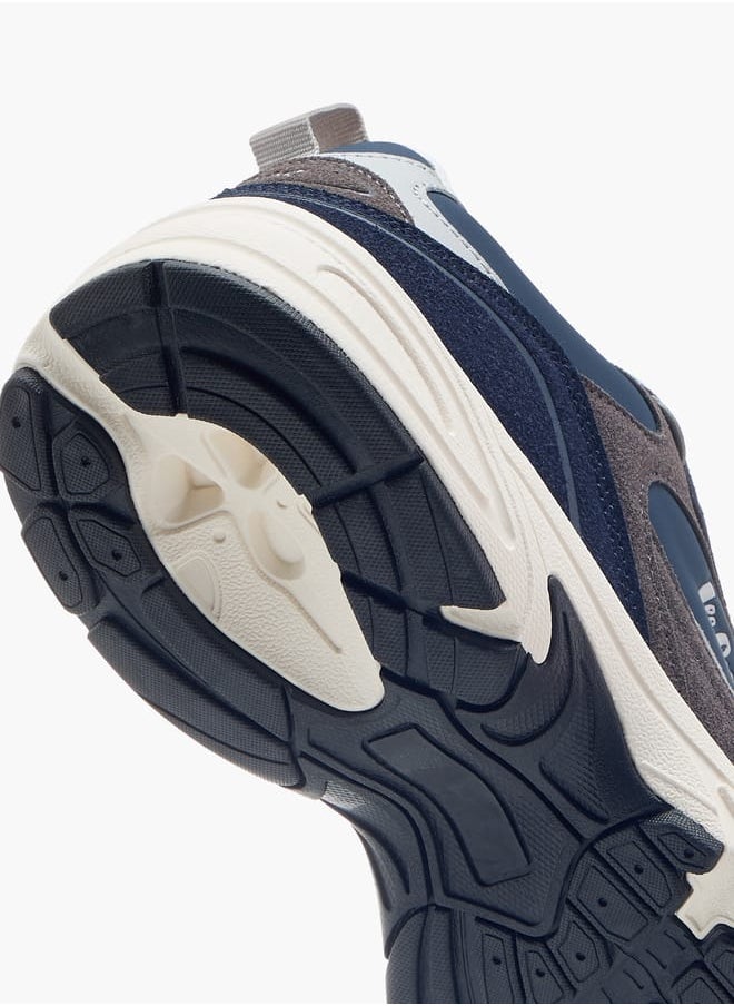 Lee Cooper Men's Panelled Lace-Up Sneakers  - Image 5