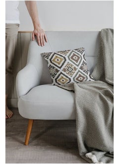 Colour Graphic Cushion Cover Beige/Grey 45x45cm - pzsku/ZCB109CD31AE54D793560Z/45/_/1717120712/d5e68d4a-ebc5-404a-ad57-879a0ec59b17