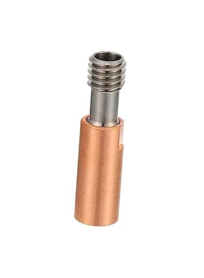 Titanium Alloy Heatbreak Throat M6 Thread Extruder Tube For 3D Printer Effective Material Feeding - Image 1