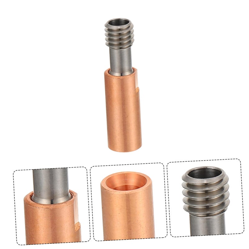 Titanium Alloy Heatbreak Throat M6 Thread Extruder Tube For 3D Printer Effective Material Feeding - Image 5