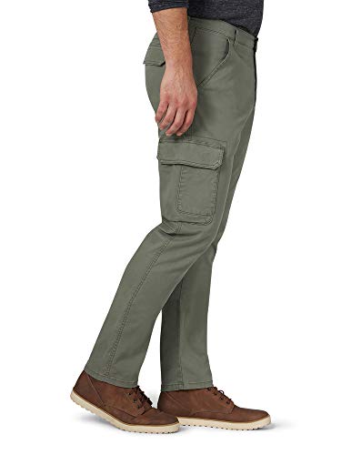 Wrangler Authentics سروال كارجو للرجال من رانجلر أوثنتيكس، زيتوني غامق، 30W x 32L US - Image 2
