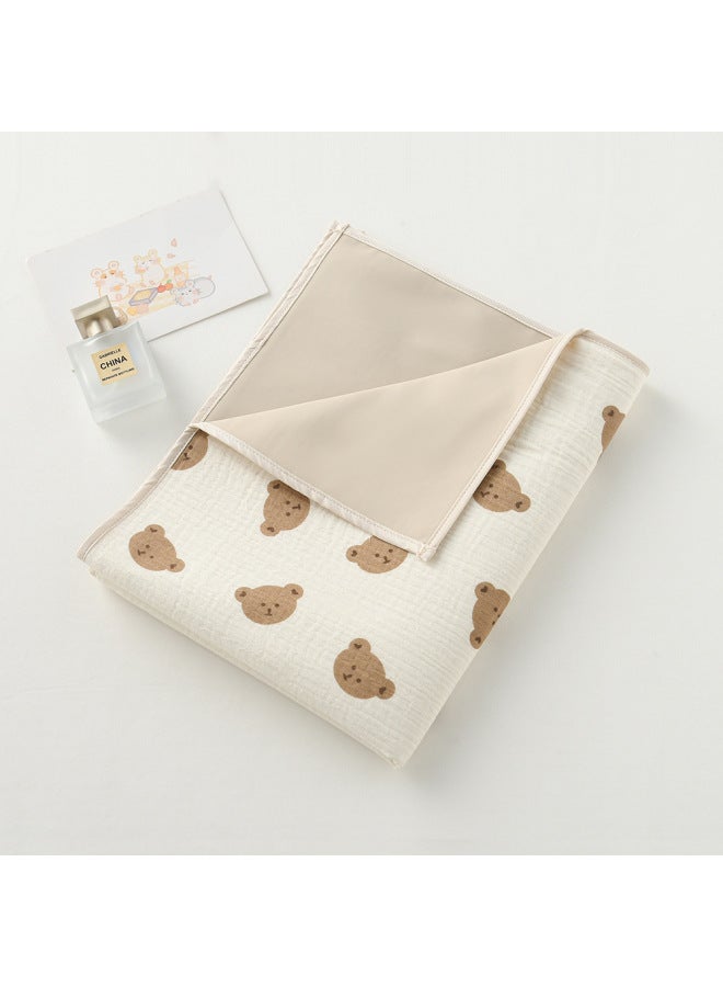Baby Diaper Pad Washable Pure Cotton Class A Waterproof Breathable Baby Anti-urine Four Seasons Diaper Pad Aunt Period Physiological Pad