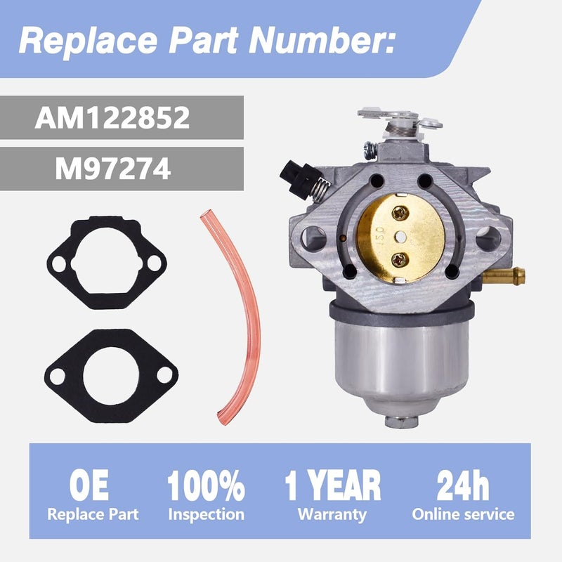 CULMKARI Carburetor for Kawasaki FC540V 17HP Cycle Engine and John Deere 185 - Image 3