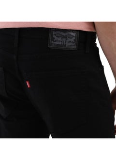 Levi's Levi's Men's 512 Slim Tapered Fit Mid-Rise Jeans Black  - Image 5