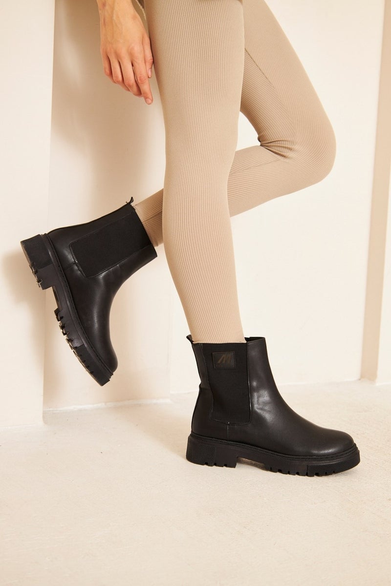 Albishoes M.p Non-Slip Sole Cold-Proof Waterproof Women's Boots Postal Chelsea Winter Boots  - Image 3