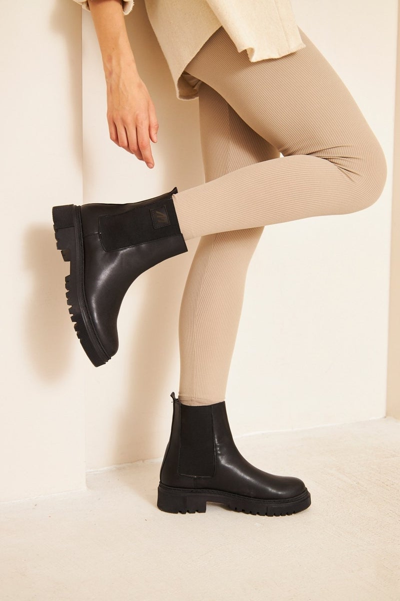 Albishoes M.p Non-Slip Sole Cold-Proof Waterproof Women's Boots Postal Chelsea Winter Boots  - Image 4