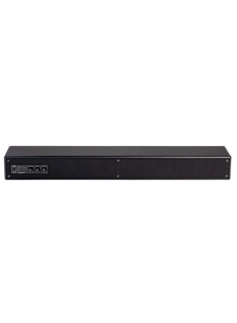 Korg SONICBAR-1 Stereo Keyboard Amplifier and Monitor Speaker | 4 Full-Range Drivers | Dual Stereo Inputs | Thru-Out | SEQUENZ Stand Mountable | Black - Image 4